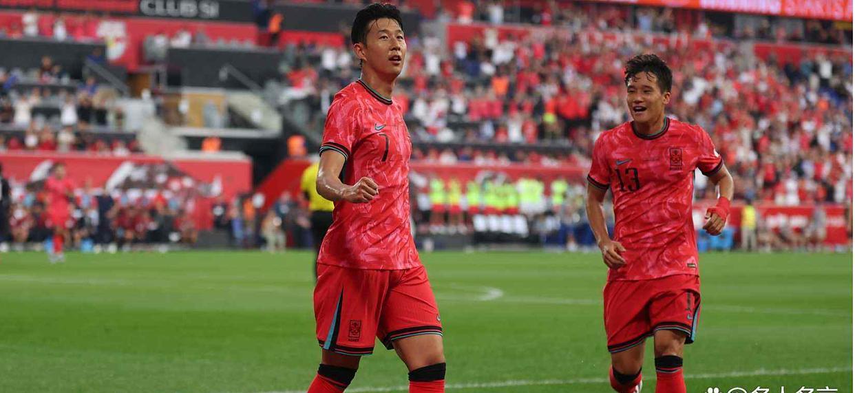 韩国队在友谊赛中战胜墨西哥